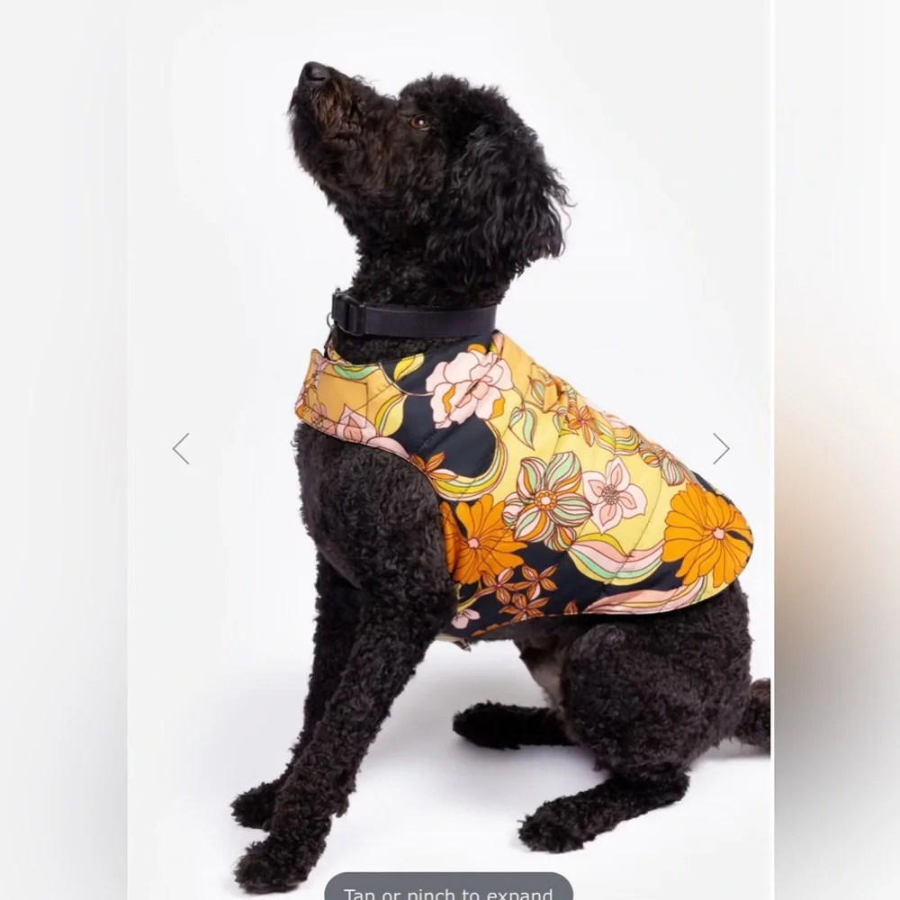 Johnny Was XXS WONDER YEARS NYLON PUFFER JACKET Dog toy size nwot